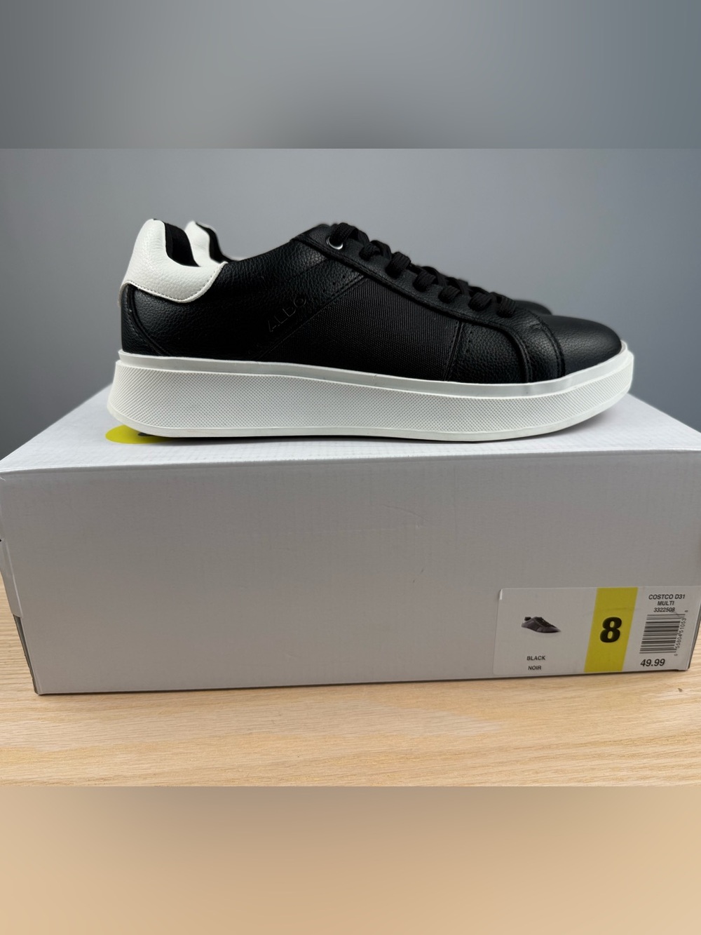 Aldo Courtney Men’s Black Shoes Size 8